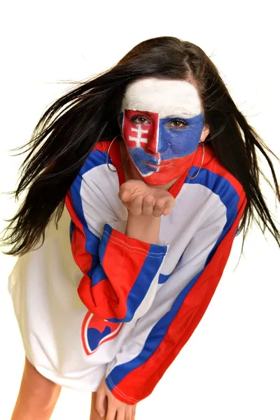 Slovakian Fan — Stock Photo, Image