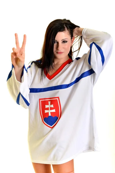 Slovakça fan — Stok fotoğraf