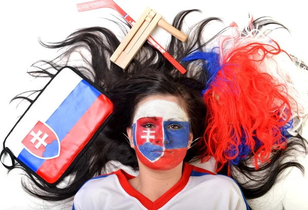 Slovakça fan — Stok fotoğraf