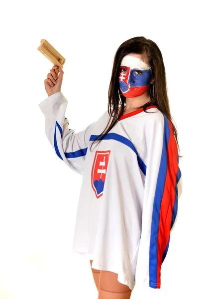 Slovakian Fan — Stock Photo, Image