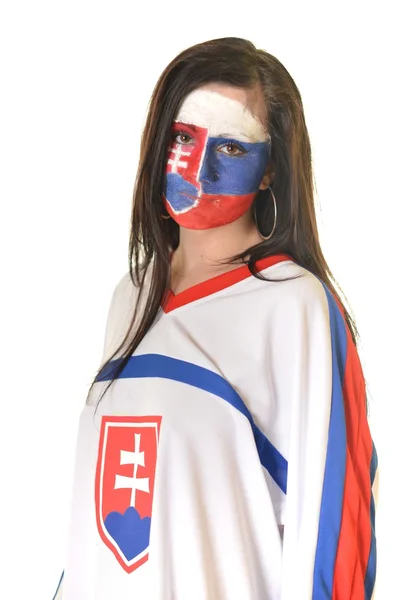 Slovakça fan — Stok fotoğraf