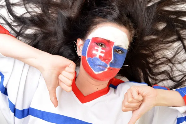 Slovakian Fan — Stock Photo, Image