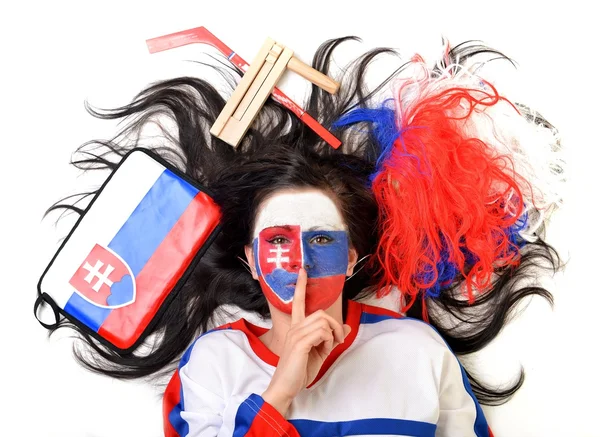 Slovakça fan — Stok fotoğraf
