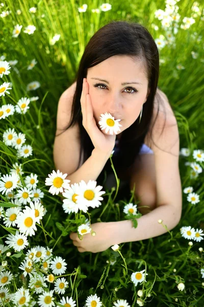 Mulher de primavera — Fotografia de Stock