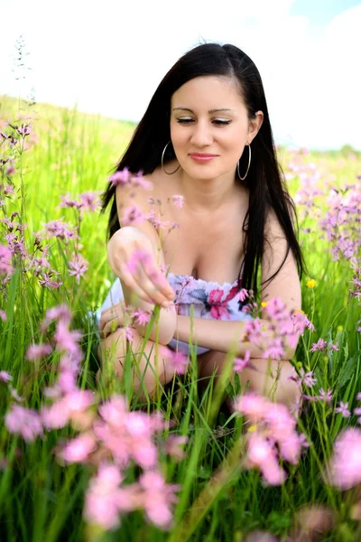 Mujer de primavera — Foto de Stock