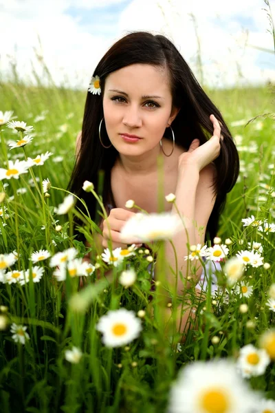 Mulher de primavera — Fotografia de Stock