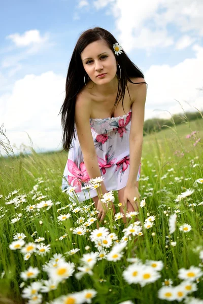 Spring woman — Stock Photo, Image