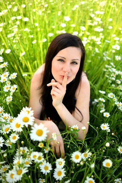 Весна женщина
