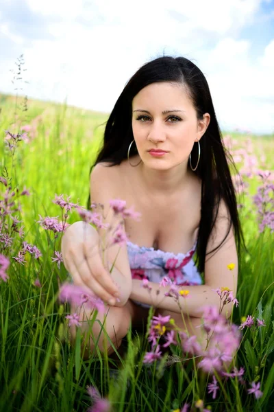 Spring woman — Stock Photo, Image