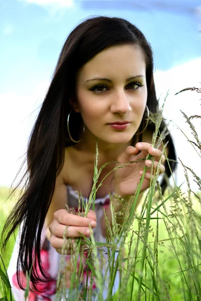 Spring woman — Stock Photo, Image