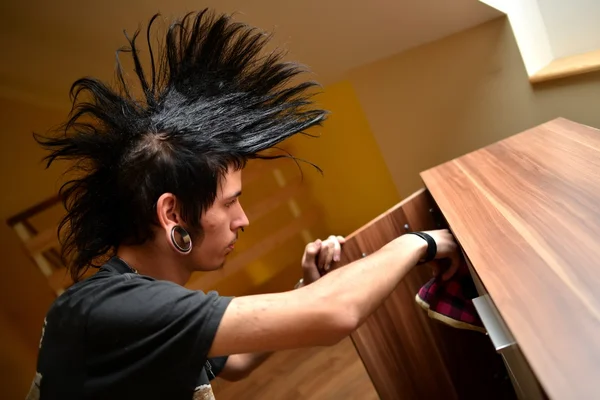 Punk ragazzo — Foto Stock