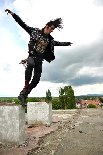 Punk çocuk — Stok fotoğraf