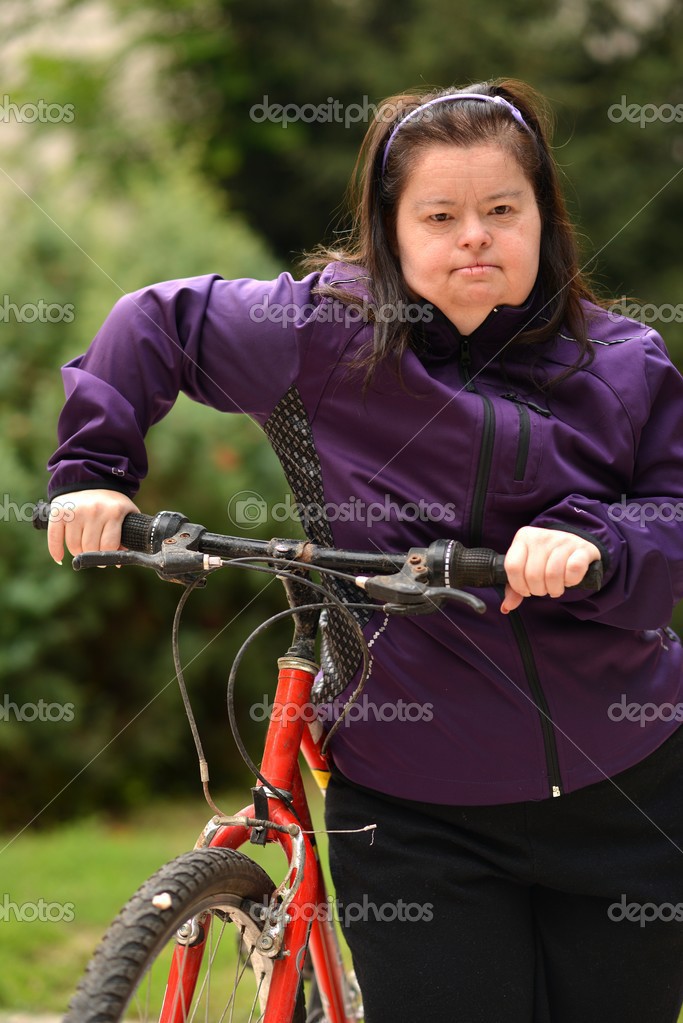 Woman Riding Trike Stock Photo by ©muro 31250841