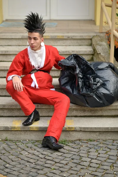 Bad Santa en estilo Punk —  Fotos de Stock