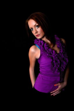 Güzel Sarışın Kadın