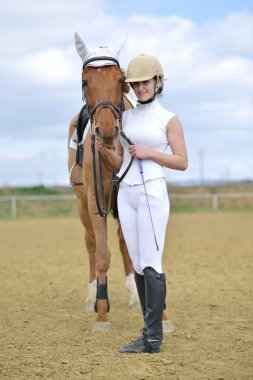 kadın binici at Fuarı