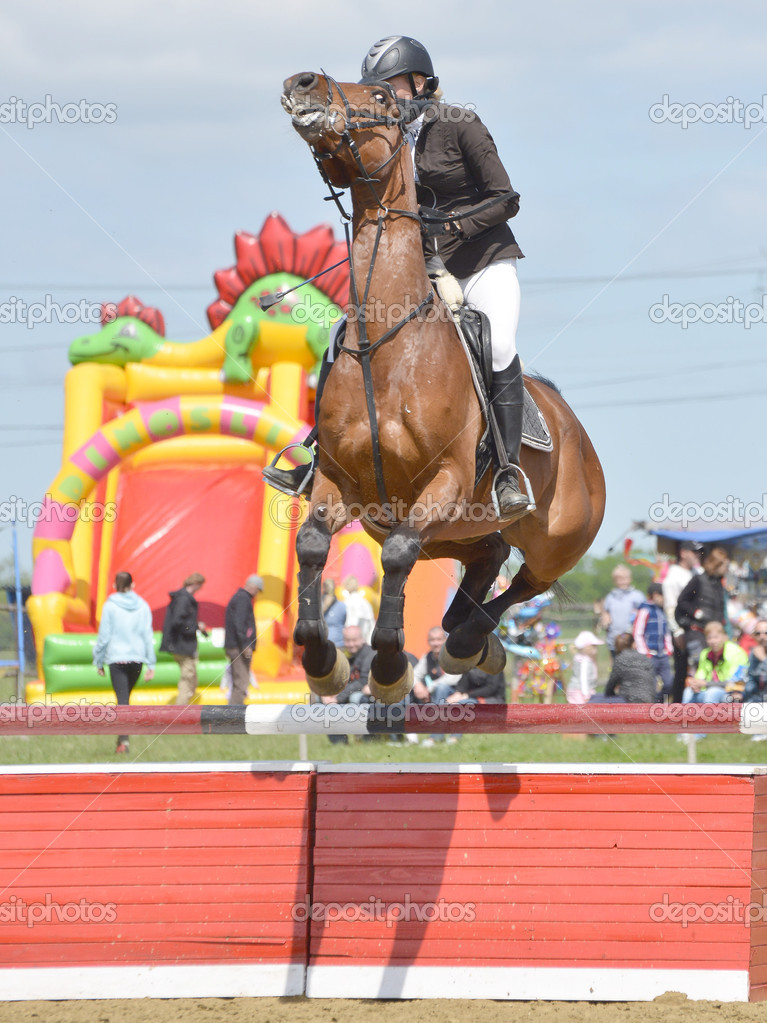 Show jumping rider Stock Photo by ©muro 45903969