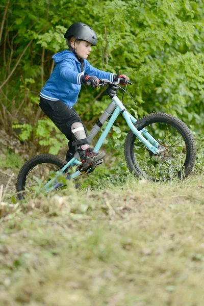 Kleine fietser — Stockfoto