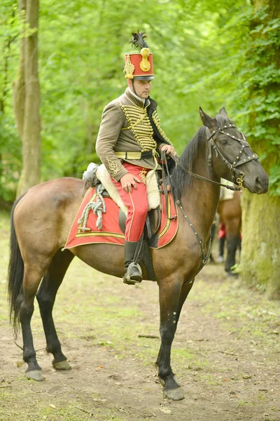 Hungarian hussar — Stock Photo, Image