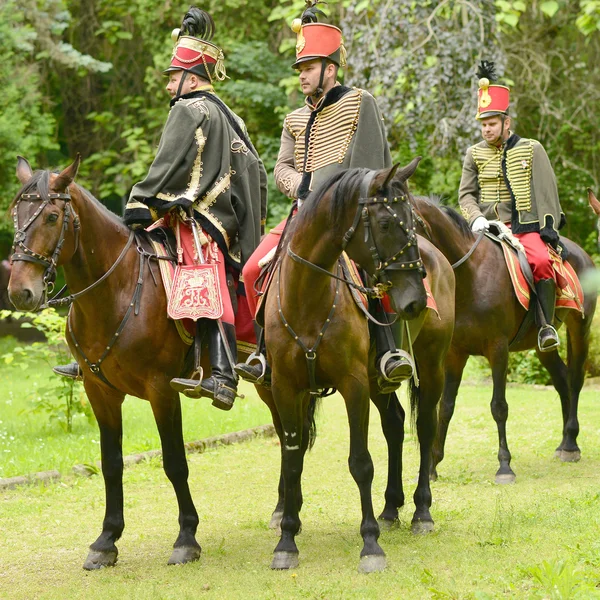 Hungarian hussar — Stock Photo, Image