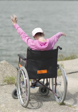 Tekerlekli sandalyede