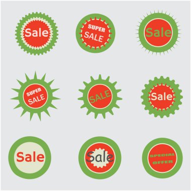 Soyut özgeçmiş satışı. Vektör pankartı.