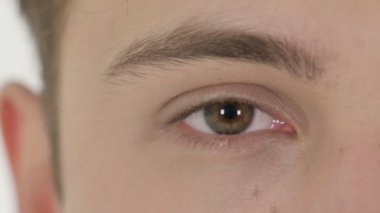 Bir Genç Adamın Kırpan Gözü