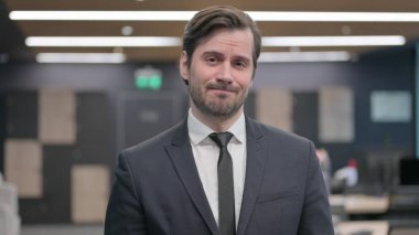 Portrait of Disappointed Young Businessman feeling Upset, Crying