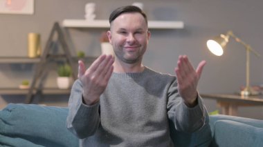 Orta Çağ Adamı İşaret Etme ve Davet Etme