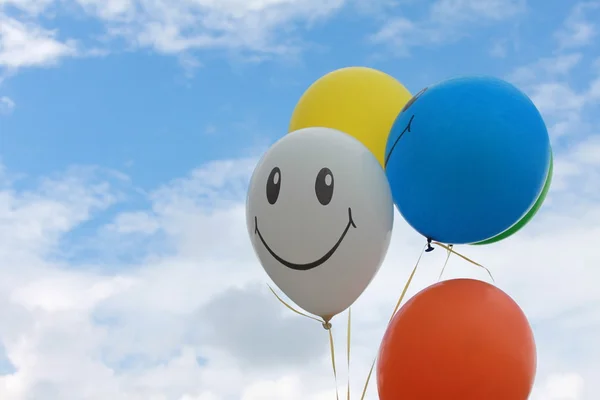 Gökyüzünde balonlar — Stok fotoğraf