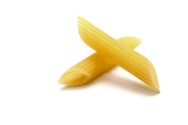 Talian pasta on white background — Stock Photo, Image