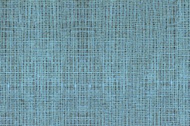 Güzel mavi kumaş dokusuna sahip mavi çuval bezi. Güzel mavi kumaş bezi dokusu, çuval bezi deseni ve güzel çuval bezi rengi arkaplan.