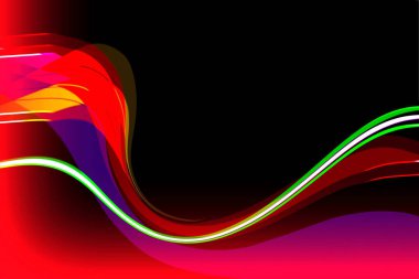 Bulanık renkli desenli güzel soyut resim