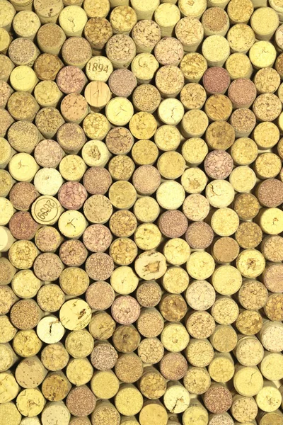 Abstract Background Used Red Wine Corks White Wine Corks Corkscrew — Stock Photo, Image
