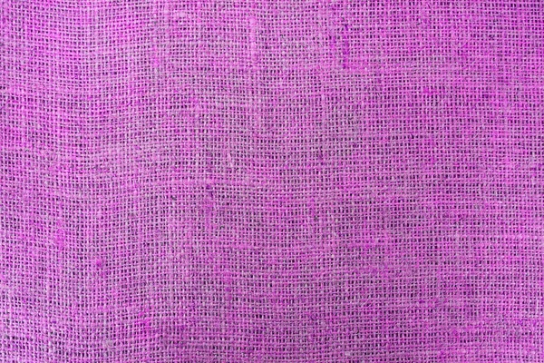 Arpillera Púrpura Con Hermosa Textura Tela Púrpura Estilo Retro Con — Foto de Stock