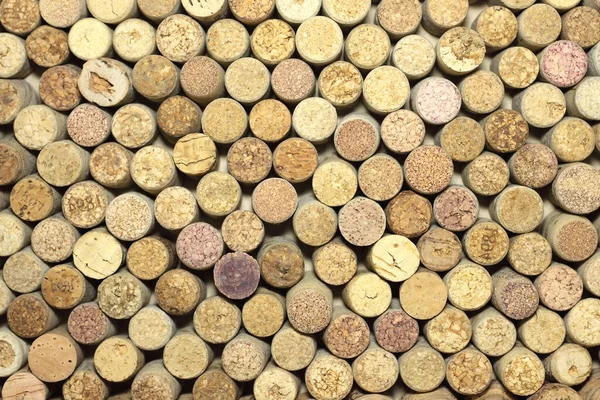 Abstract Background Used Red Wine Corks White Wine Corks Corkscrew — Foto de Stock
