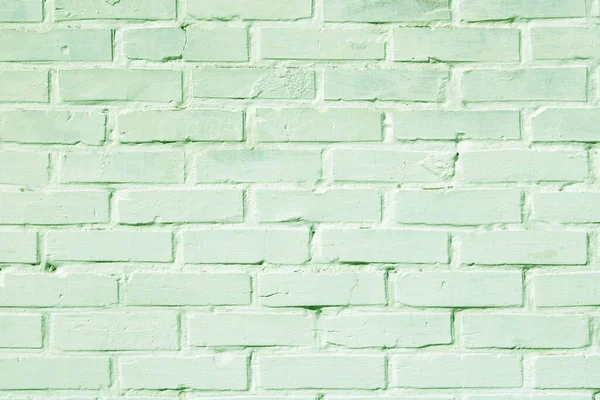 Muro Ladrillo Con Inusual Ladrillos Verdes Hechos Ladrillos Verdes Enteros — Foto de Stock