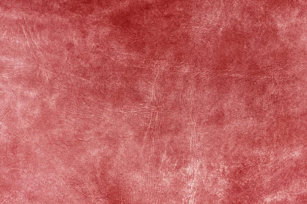 Vacker Röd Bakgrund Med Äkta Läder Struktur Med Mönster Rött — Stockfoto