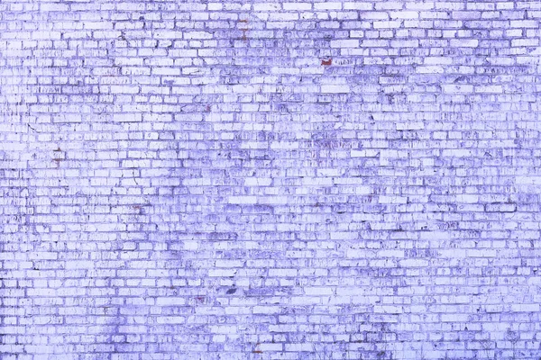 青レンガ全体で作られた珍しい青レンガと抽象的な青の背景のための壊れた青レンガとレンガの壁 — ストック写真