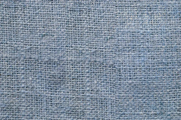 Blue Burlap Beautiful Canvas Texture Blue Fabric Retro Style Beautiful — Stock Photo, Image