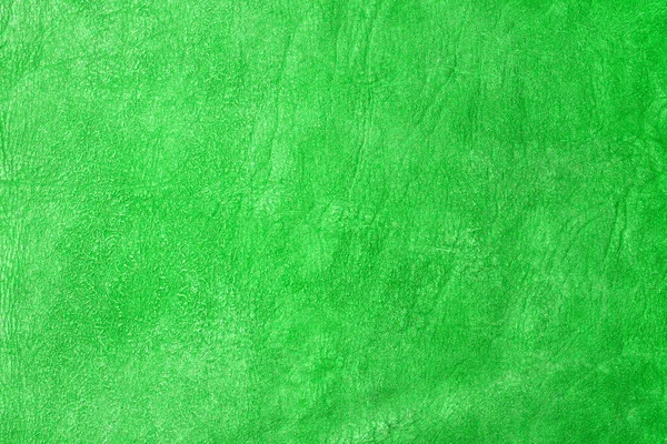 Beautiful Green Background Leather Texture Green Veins Green Leather Background — Foto de Stock