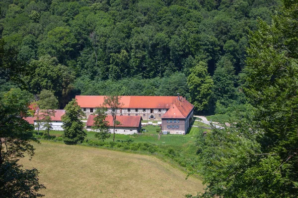 Building Old Horse Farm Urach Germany — Fotografia de Stock