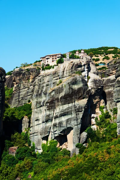 Mosteiros Meteora, Grécia, tiro vertical — Fotografia de Stock