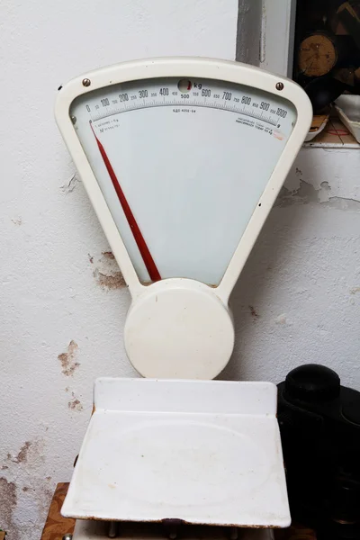 Vintage weight scales — Stock Photo, Image