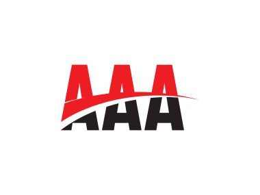 AAA ilk harf logo tasarım vektör şablonu. kurumsal iş kimliği için yaratıcı sembol.
