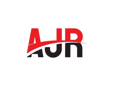 AJR ilk harf logo tasarım vektör şablonu. kurumsal iş kimliği için yaratıcı sembol.