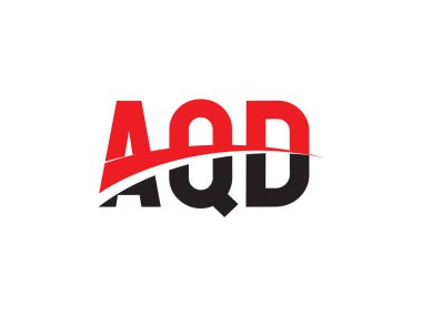 AQD ilk harf logo tasarım vektör şablonu. kurumsal iş kimliği için yaratıcı sembol.