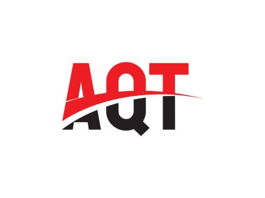 AQT ilk harf logo tasarım vektör şablonu. kurumsal iş kimliği için yaratıcı sembol.
