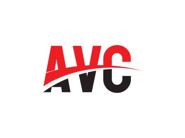 AVC ilk harf logo tasarım vektör şablonu. kurumsal iş kimliği için yaratıcı sembol.