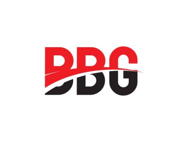 BBG ilk harf logo tasarım vektör şablonu. kurumsal iş kimliği için yaratıcı sembol.